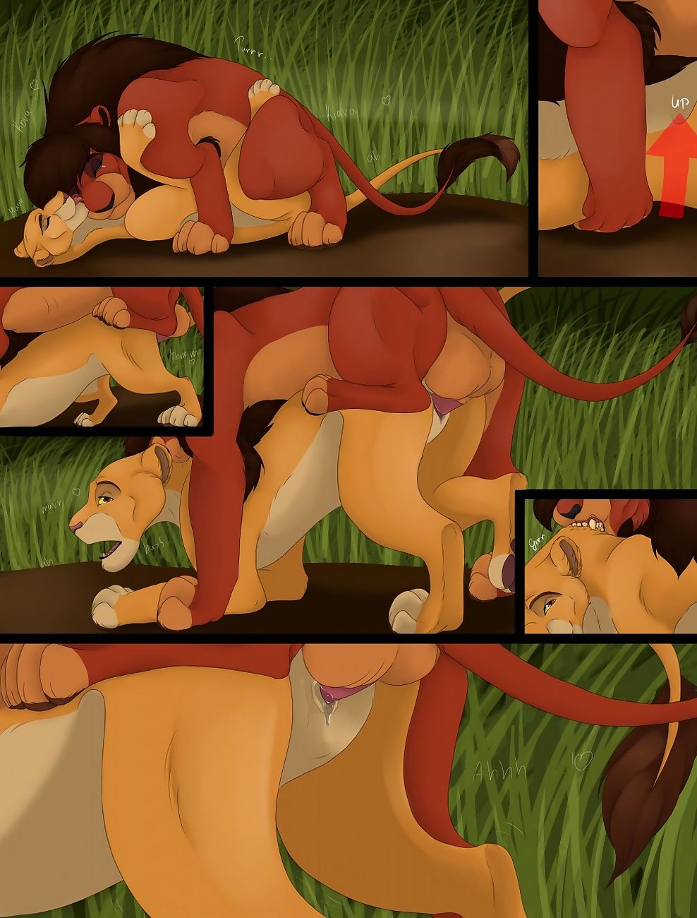 Король лев порно комиксы фото 7